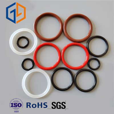 Low Price SILICONE VMQ Custom Circular Wide Room Temperature Silicone Rubber Automotive Gaskets