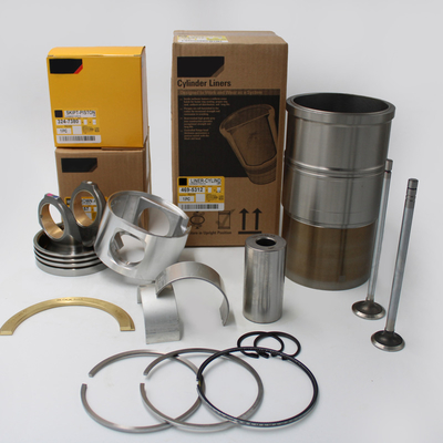 C9 construction machinery parts engine components for Caterpillar cylinder liner piston kit C9 engine
