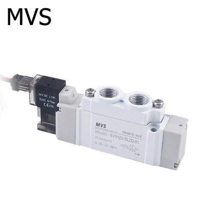 Factory 12V or 24V 2 Way Pneumatic Piston Air Compressor Solenoid Valve Air Compact Cylinder